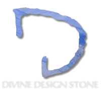Divine Design Stone Logo white
